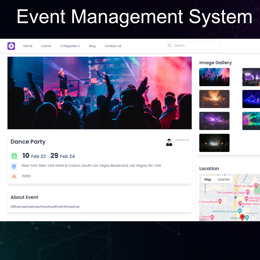 Event Management System – butterflyfzco